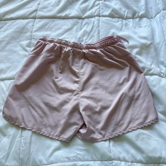 Champion Womens Size Small Athletic Running Shorts Size Lined Pink Drawstring - Picture 11 of 11
